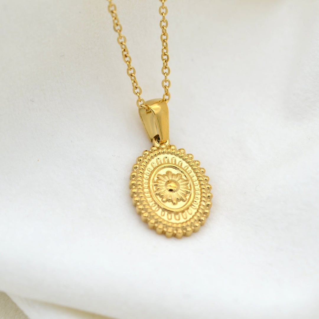 Gold Rope Chain Necklace