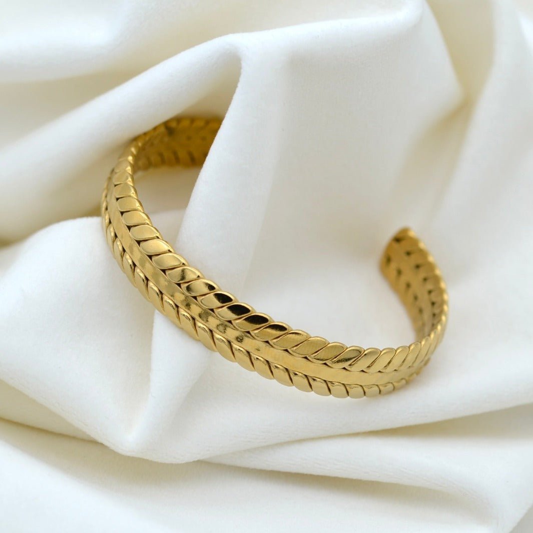 “Aphrodite ” - Cuff Bracelet - Aella Design Jewelry