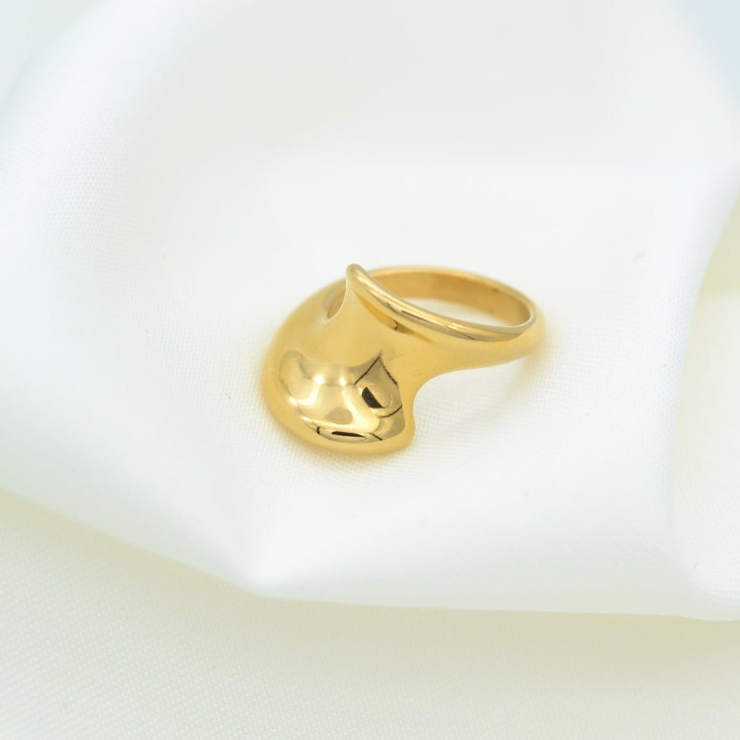 "Calliope" - Glossy Statement Ring - Aella Design Jewelry