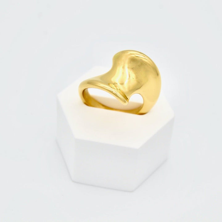 "Calliope" - Glossy Statement Ring - Aella Design Jewelry