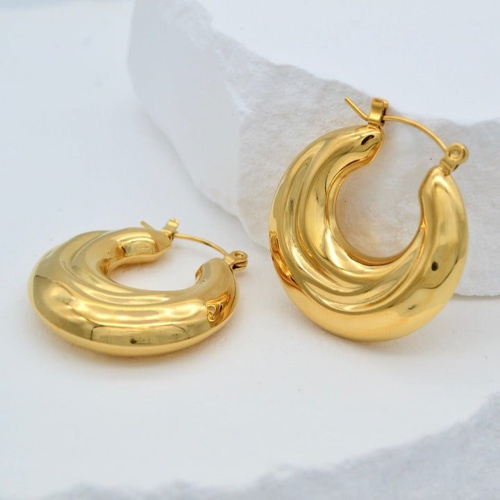 "Cytherea" - Hoop Earring - Aella Design Jewelry