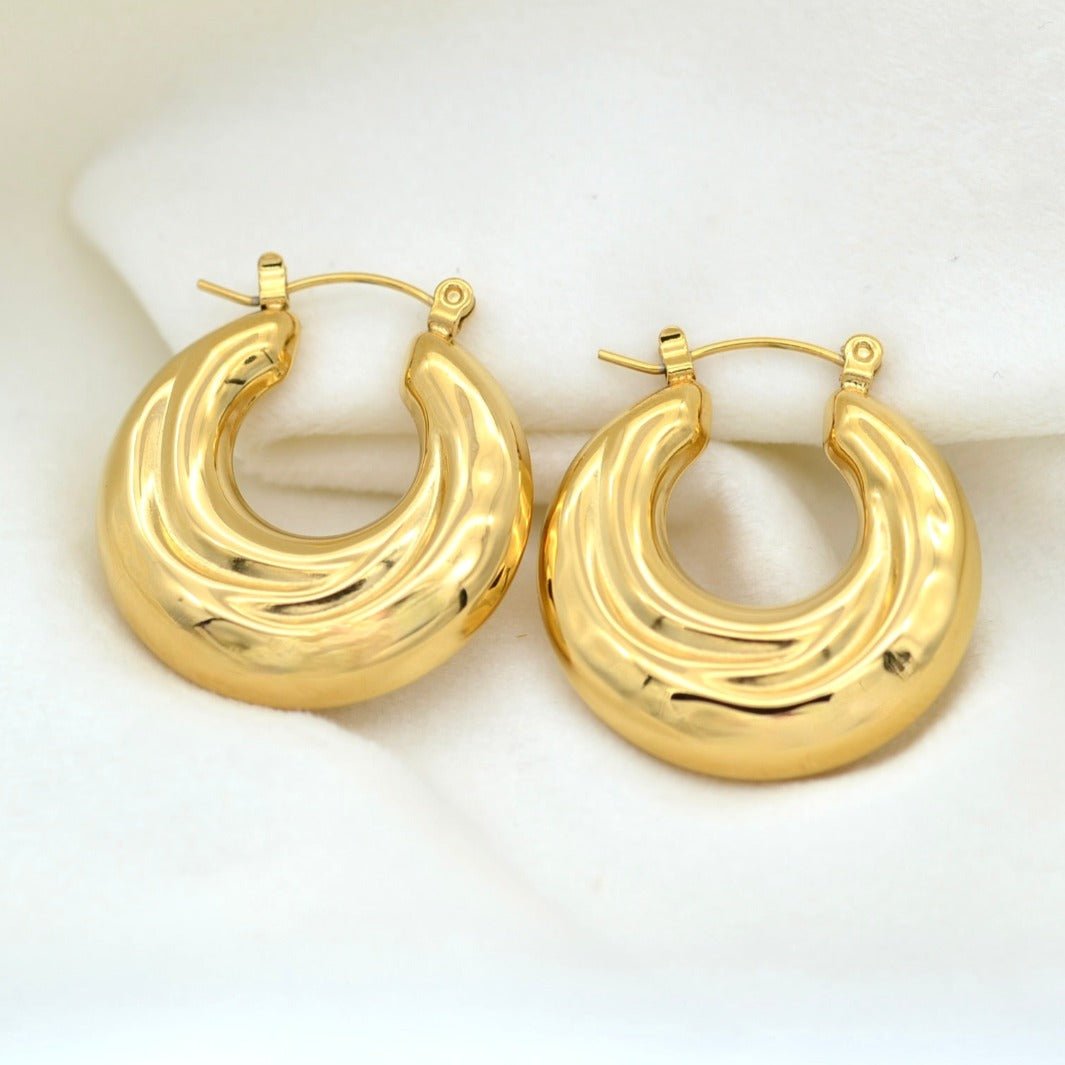 "Cytherea" - Hoop Earring - Aella Design Jewelry