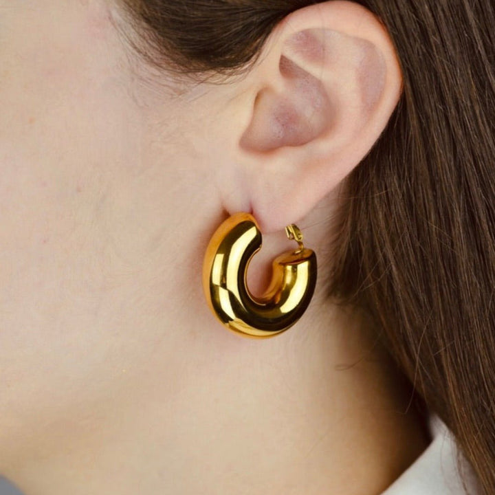 "Dido" - Chunky Bold Earrings - Aella Design Jewelry