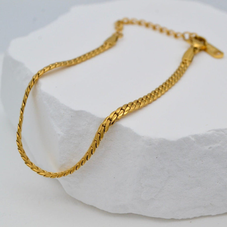 "Eris" - Cuban Chain Bracelet - Aella Design Jewelry