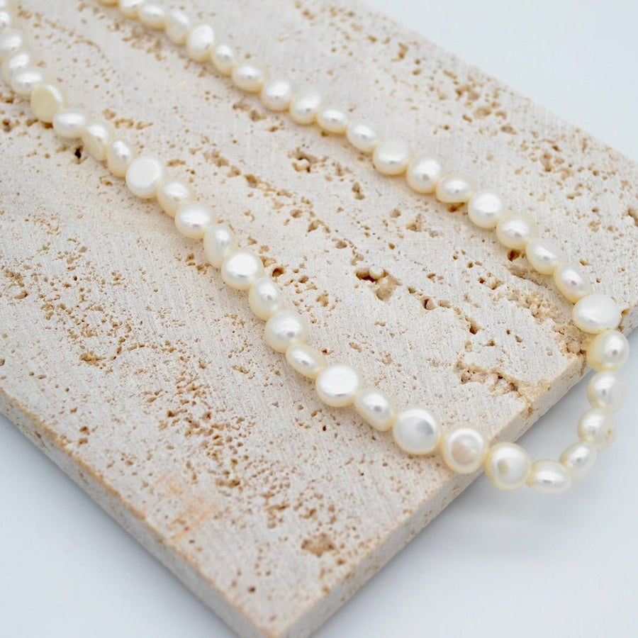 "Flavia" - Freshwater Pearl Necklace - Aella Design Jewelry