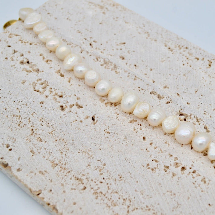 "Melina" - Freshwater Pearls Bracelet - Aella Design Jewelry