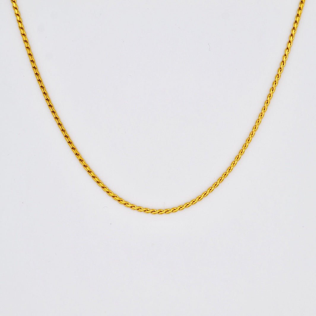 "Penelope"- Rope Chain Necklace - Aella Design Jewelry