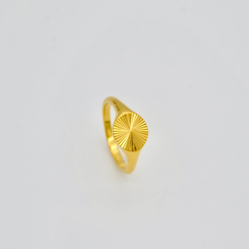 "Thalassa" - Geometric Ring - Aella Design Jewelry